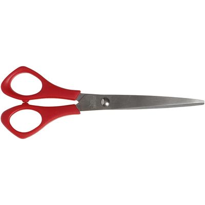 School scissors, L: 16 cm, Left-handed, 1 pc