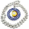 Astrology Mardi Gras Bead Necklace Zodiac Sign view 1