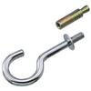 TRUSCO Stainless Steel Glip Hook QH type with Washer and Anchor Plug TTF-12 view 1
