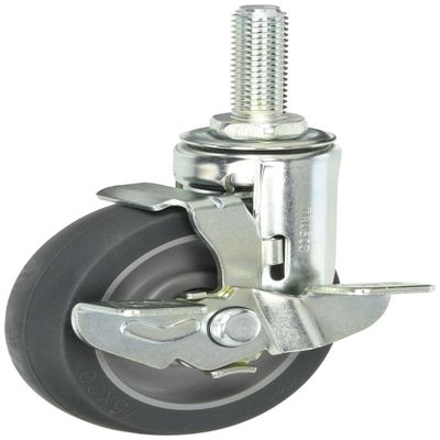 TRUSCO Noise-reducing Caster TYEFT-75ELBDS
