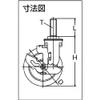 TRUSCO Noise-reducing Caster TYEFT-75ELBDS view 2