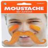 Amscan 39012205 Fun Felt Mustache Party Costume, Orange view 3