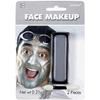 Amscan 395805.18 Cream Non Toxic Face Makeup, Silver view 1