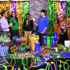 Fun Express Metallic Mardi Gras Beads - 144 Pieces Plastic Purple Gold and Green Round Beads for Jewelry view 4
