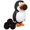 Hog Wild Penguin Ball Popper Toy - Includes 4 Soft Foam Balls - Squeeze to Pop Air Powered Balls Up to 20 Feet - Launcher Safe for Indoor/Outdoor Play - Party Favor Gift for Kids, Girls, Boys Ages 5+ view 1