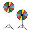 MegaBrand 24" Color Dry Erase Clicker Prize Wheel 14 Slot with Tripod view 1