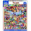 White Mountain Puzzles The Eighties - 1000 Piece Jigsaw Puzzle view 2