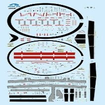 1/72 Air Self-Defense Force / U.S. Navy E-2C caution data JD-38 (japan import) by Platts
