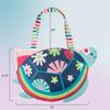 Stephen Joseph, Beach Tote with Sand Toys - Toddler and Baby Beach Toys, Travel Friendly Beach Set, 6 Piece Beach Play Set, Beach Bag with Sand Toys for Toddlers and Kids, Turtle view 3