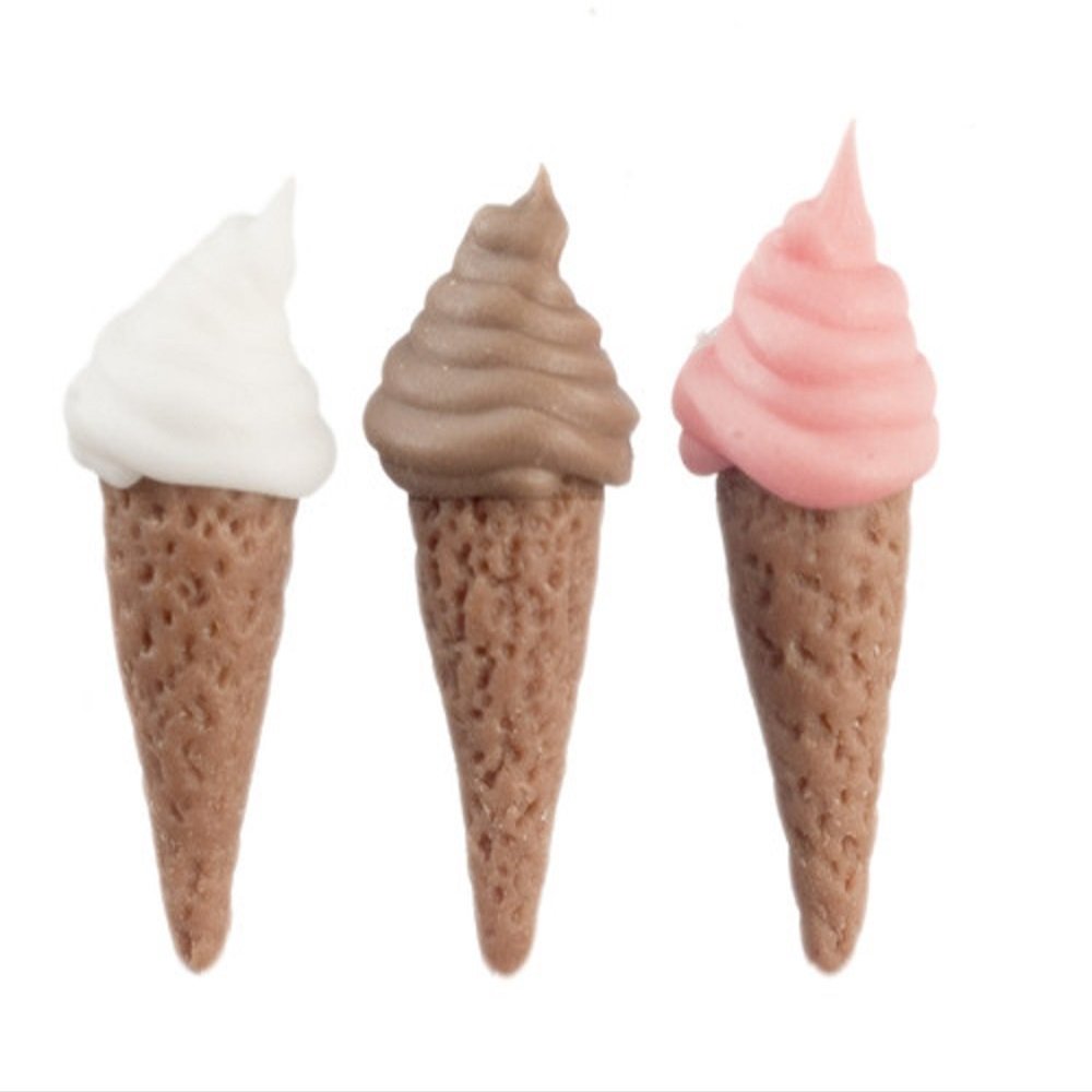DOLLHOUSE SOFT SERVE ICE CREAM CONE