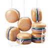 Hamburger Yo Yo Toys (Set of 12) Birthday and Burger Party Favors and Giveaways view 1