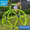 Eezy Peezy Climber with Top - Active Indoor Outdoor Play Set Climbing Dome Equipment Toys - Fun for Kids Ages 3 to 6 Years Old, Green and Blue view 3