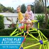 Eezy Peezy Climber with Top - Active Indoor Outdoor Play Set Climbing Dome Equipment Toys - Fun for Kids Ages 3 to 6 Years Old, Green and Blue view 4