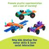 POPULAR PLAYTHINGS Playstix, Building Sticks Kit for Kids, Construction Stem Building Toy Gift for Boys & Girls - 130 Piece view 4
