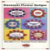 La Todera Kanzashi Flower Badges Ptrn view 1