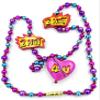 2 Hot for U Beads Necklace New Orleans Mardi Gras Spring Break Cajun Carnival Festival view 1