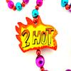 2 Hot for U Beads Necklace New Orleans Mardi Gras Spring Break Cajun Carnival Festival view 4