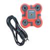 Califone Listening First 1114-RD Stereo Jackbox, 4-Position, Red view 3