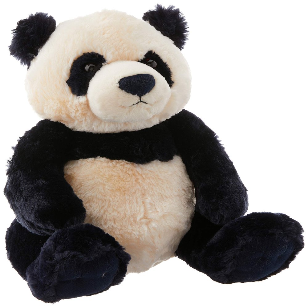 GUND Zi-Bo Panda Teddy Bear, Panda Bear Stuffed Animal for Ages 1 and Up, Navy/Cream, 17