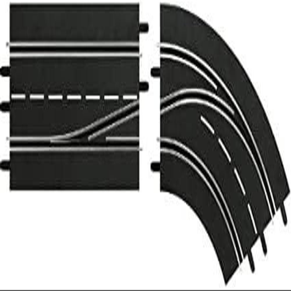 Carrera Digital 124/132 Lane Change Right Curve, in to Out