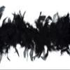 Trimits Marabou Boa: 1.8m x Approx. 12cm: Black view 1
