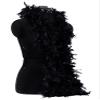 Trimits Marabou Boa: 1.8m x Approx. 12cm: Black view 2