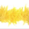 Trimits Marabou Feather Boa Fancy Dress for Parties, Festivals, Pride, Hen Do, Stag Do, Halloween, Christmas, Yellow, 1.8m x 12cm view 1