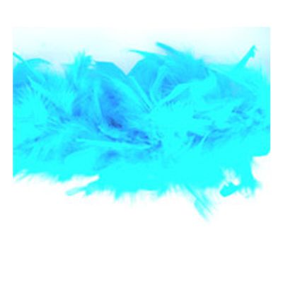 Marabou Boa: 1.8m x Approx. 12cm: Turquoise