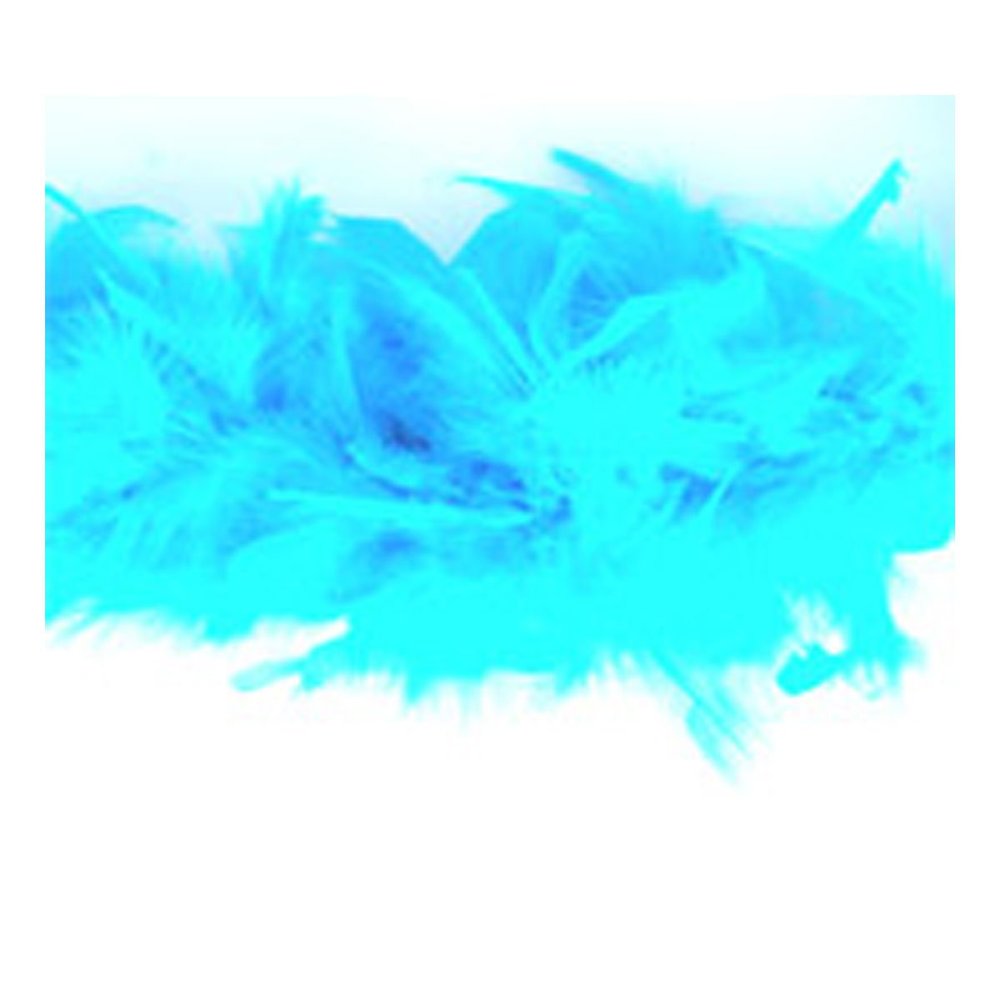 Marabou Boa: 1.8m x Approx. 12cm: Turquoise
