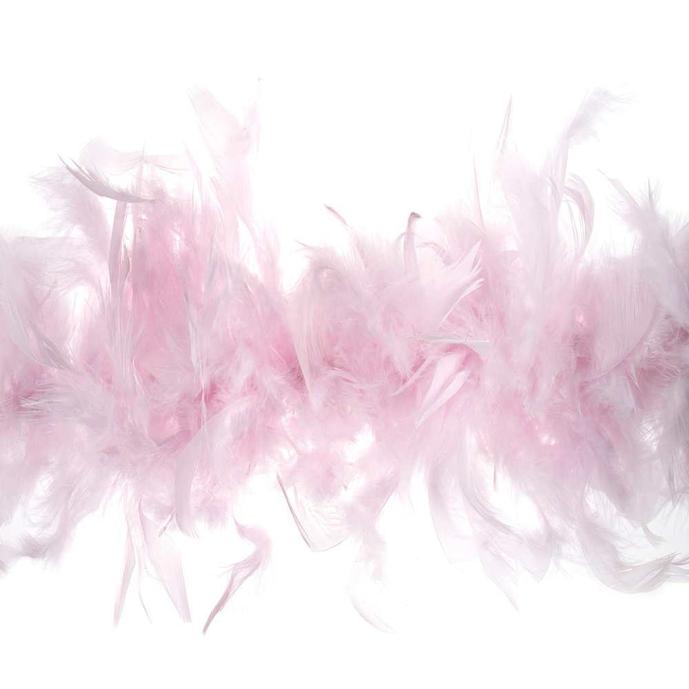 Trimits Feather Boa, 1.8m Pink, Fancy Dress, Unisex, All Ages