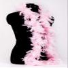 Trimits Feather Boa, 1.8m Pink, Fancy Dress, Unisex, All Ages view 2