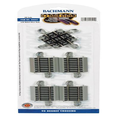 Bachmann Williams BAC44541 Ho 90 Degree Crossing by Bachmann Trains
