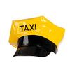 Boland 01346 Taxi Hat, One Size, Yellow/Black, Hat in Patent Look, Taxi Driver, Costume, Carnival, Theme Party view 4