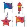 4Th of July Magic Scratch Ornaments - Crafts for Kids and Fun Home Activities view 2