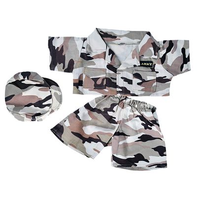 Army Desert w/Badge Teddy Bear Clothes Fits Most 14"-18" Build-A-Bear and Make Your Own Stuffed Animals
