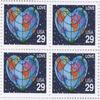 Love Stamps set 4 x 29 cent US Postage stamps #2535 view 1