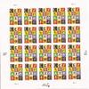 2007 Celebrate Sheet of Twenty 41 Cent US Postage Stamps Scott 4196 view 1