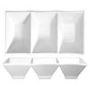 ITI FA3-15 Bowl,3-Compartment,10 Oz,White,PK12 view 1
