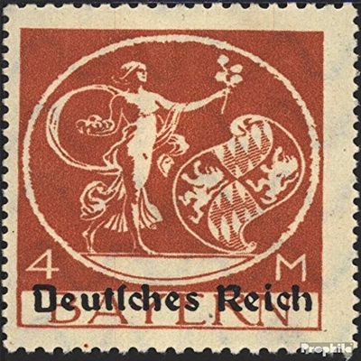 German Empire 135I unmounted Mint/Never hinged ** MNH 1920 Bavaria-Farewell (Stamps for Collectors)