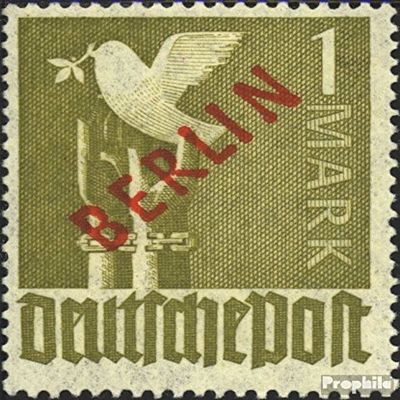 Berlin (West) 33 unmounted Mint/Never hinged ** MNH 1949 rotaufdruck (Stamps for Collectors)