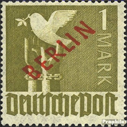 Berlin (West) 33 unmounted Mint/Never hinged ** MNH 1949 rotaufdruck (Stamps for Collectors)