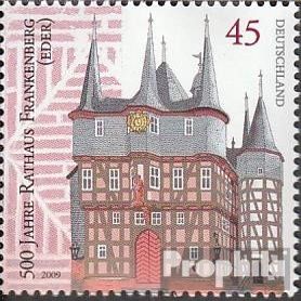FRD (FR.Germany) 2713 (Complete.Issue.) unmounted Mint/Never hinged ** MNH 2009 Town Hall Frankenberg (Stamps for Collectors)