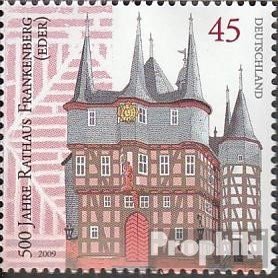 FRD (FR.Germany) 2713 (Complete.Issue.) unmounted Mint/Never hinged ** MNH 2009 Town Hall Frankenberg (Stamps for Collectors)
