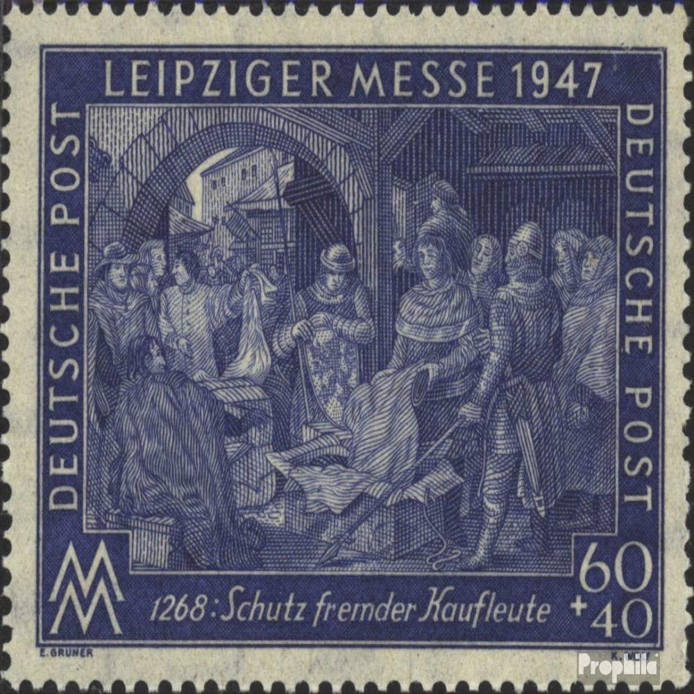 Allied cast.-Community.Issue. 942I C z, Watermark Levels Flat Falling unmounted Mint/Never hinged ** MNH 1947 Leipzig Fair (Stamps for Collectors)