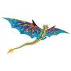 WindNSun Super Size 3D Nylon Kite, Blue Dragon, 76 Inches Wide view 1