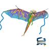 WindNSun Super Size 3D Nylon Kite, Blue Dragon, 76 Inches Wide view 2