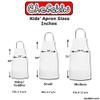 CHEFSKIN Beige Sand Set Apron + Hat Chef Small Fits Kids 2-8 view 4