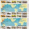 1945 WWII Victory At Last Sheet Collectible Stamp 32 Cent Sheet Scott 2981 view 1