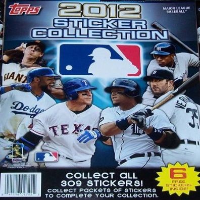 2012 Topps Major League Baseball Sticker Album