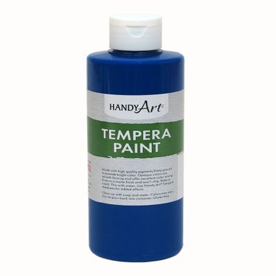 Handy Art Tempera Paint 8 ounce, Blue